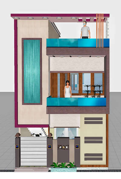 Plans Designs by Architect ROCK C ENG DESIGN  ARCHITECTURE  INTERIOR , Delhi | Kolo