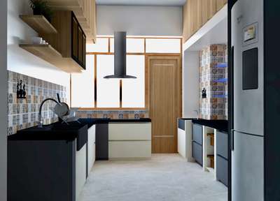 Kitchen, Storage, Door Designs by Carpenter Balkishan Sharma, Ajmer | Kolo