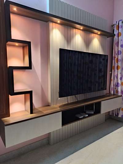 Lighting, Living, Storage Designs by Interior Designer CABINET stories 9495011585, Thrissur | Kolo