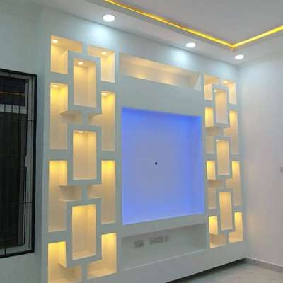 Living, Lighting, Storage Designs by Contractor Rajiv  Kumar, Ghaziabad | Kolo