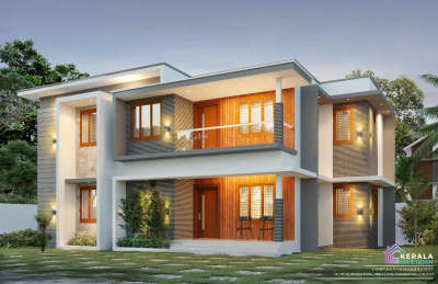 Exterior Designs by Civil Engineer Kerala home designs, Kozhikode | Kolo