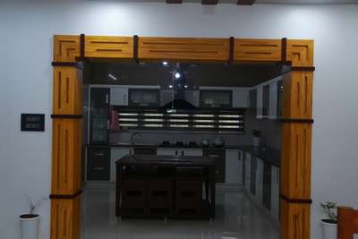 Kitchen, Storage Designs by Painting Works Babu PK Panapuzha, Kottayam | Kolo