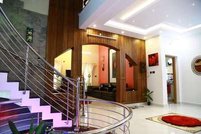 Staircase Designs by Civil Engineer Sreenivasan K Sreenivasan, Idukki | Kolo