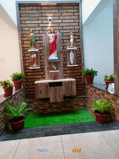 Prayer Room, Storage Designs by Interior Designer Ashok kumar, Kottayam | Kolo