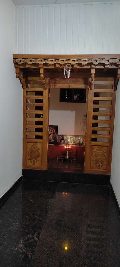 Prayer Room Designs by Carpenter Bhageesh B, Kozhikode | Kolo