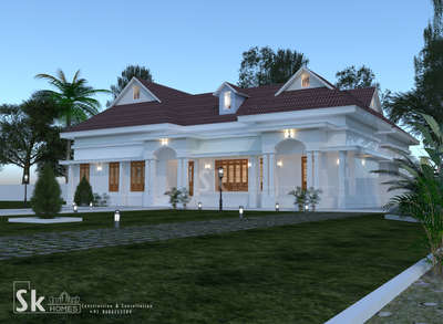 Exterior, Lighting Designs by Architect IN HAUS Architecture , Thrissur | Kolo