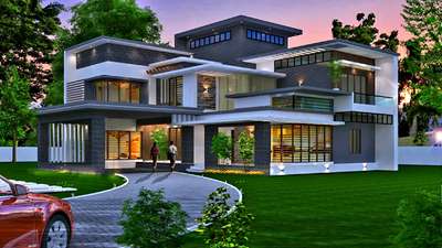 Exterior Designs by Contractor KTM Interiors, Malappuram | Kolo