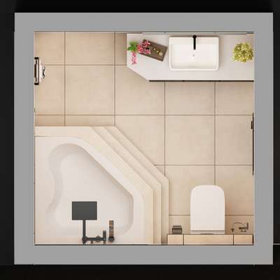 Living, Bathroom Designs by Architect decons  company , Gurugram | Kolo