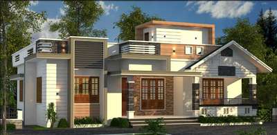 Exterior Designs by Civil Engineer Vishnu Engineer, Idukki | Kolo