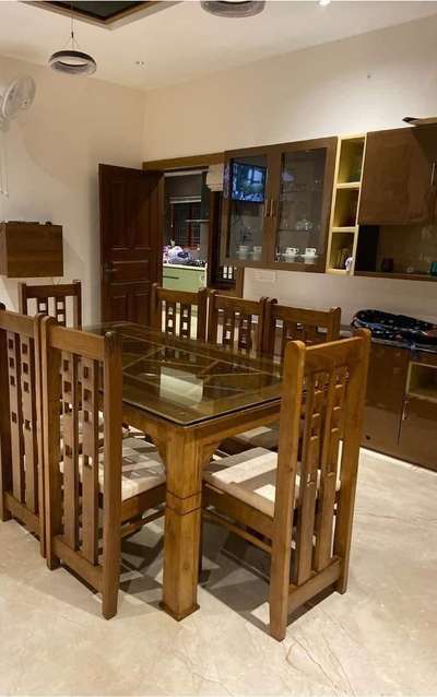 Dining, Furniture, Table, Storage, Door Designs by Contractor Coluar Decoretar Sharma Painter Indore, Indore | Kolo