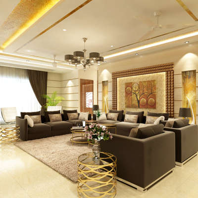 Ceiling, Furniture, Lighting, Living, Table Designs by Electric Works Rabbani  khan, Gautam Buddh Nagar | Kolo