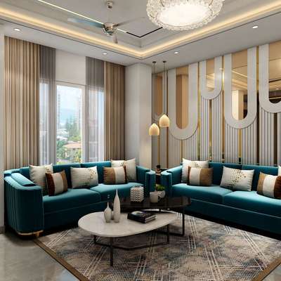 Furniture, Lighting, Living, Table, Wall Designs by Interior Designer sunil kumar  prajapati , Delhi | Kolo