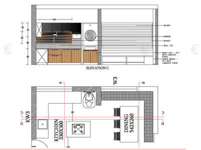Plans Designs by Contractor Faris P A, Thrissur | Kolo