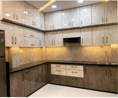 Lighting, Kitchen, Storage Designs by Interior Designer Amaan Khan, Bhopal | Kolo