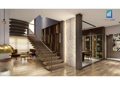 Home Decor, Storage, Staircase, Living, Furniture Designs by Civil Engineer Whiteline associates, Kozhikode | Kolo