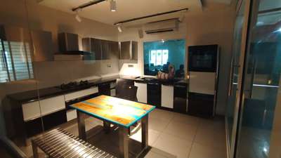 Kitchen, Lighting, Storage Designs by Building Supplies noushad kv noushad kv, Malappuram | Kolo