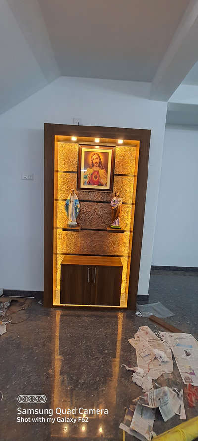 Storage, Prayer Room, Lighting Designs by Carpenter sunil cv cv, Alappuzha | Kolo