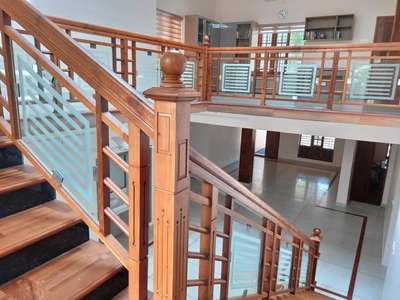 Staircase Designs by Carpenter rajeev  assari, Palakkad | Kolo