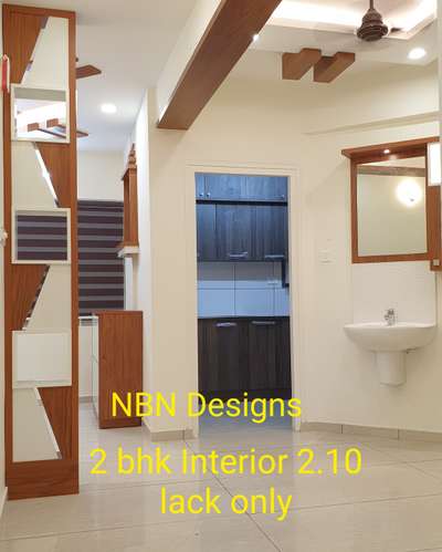 Ceiling, Lighting, Bathroom, Storage Designs by Interior Designer Nobin K C, Ernakulam | Kolo