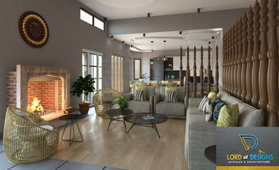 Furniture, Lighting, Living, Table, Home Decor Designs by Interior Designer Lord of Designs, Jaipur | Kolo