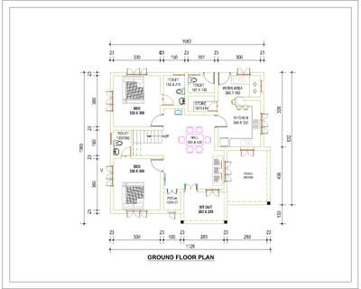 Plans Designs by Civil Engineer Jaseela ph, Malappuram | Kolo