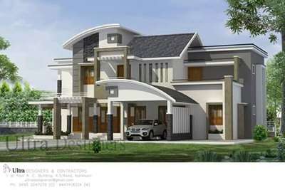Exterior Designs by Civil Engineer muneer  Palangad , Kozhikode | Kolo