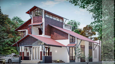 Exterior Designs by Architect PG DESIGNS , Kasaragod | Kolo