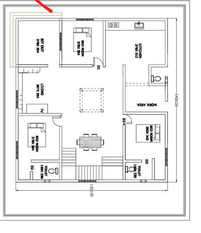 Plans Designs by Civil Engineer Ssk Wyn, Wayanad | Kolo