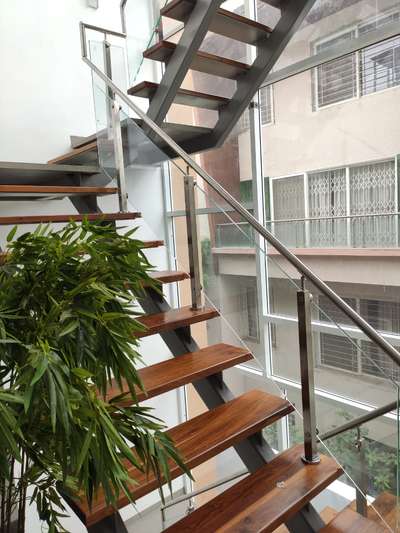 Staircase Designs by Fabrication & Welding manu radhakrishnan, Ernakulam | Kolo