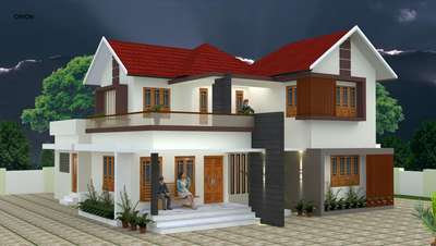 Exterior Designs by Civil Engineer KANNAN BHASKARAN, Kannur | Kolo