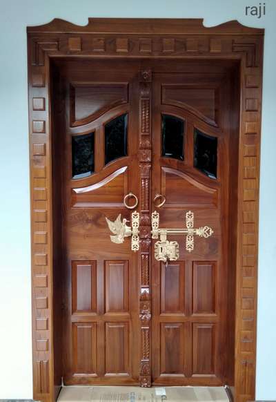 Door Designs by Painting Works Raji ps, Idukki | Kolo
