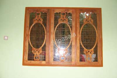 Window Designs by Carpenter Rajesh Silpasala, Ernakulam | Kolo