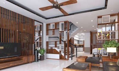Ceiling, Furniture, Lighting, Living, Table, Storage Designs by 3D & CAD Home Designers, Kozhikode | Kolo
