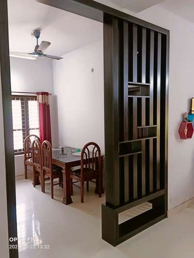 Dining, Furniture, Table, Storage, Flooring, Window Designs by Interior Designer Biju devi, Kollam | Kolo