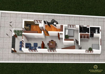 Plans Designs by 3D & CAD Optima  Associates, Palakkad | Kolo