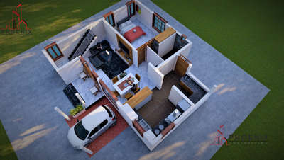 Plans Designs by Civil Engineer Sharon O, Malappuram | Kolo