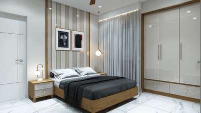 Furniture, Lighting, Bedroom, Storage Designs by Interior Designer Nasih P, Malappuram | Kolo