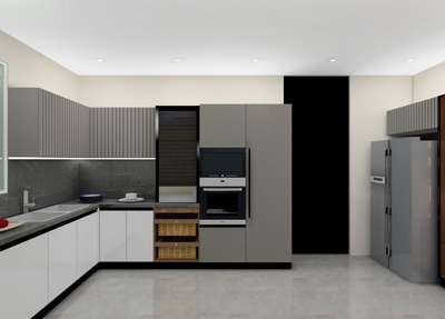 Kitchen, Storage Designs by 3D & CAD Shahrukh Khan, Delhi | Kolo