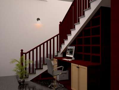 Furniture, Storage, Staircase Designs by Interior Designer Bharath Karrekatt, Thrissur | Kolo