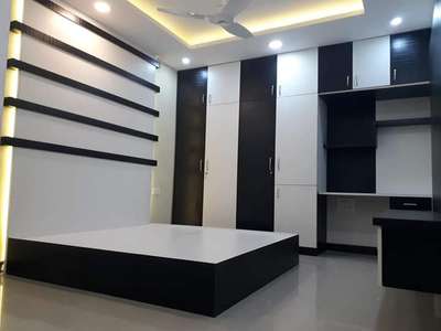 Bedroom, Furniture, Lighting, Storage Designs by Interior Designer Rajesh Kumar, Faridabad | Kolo