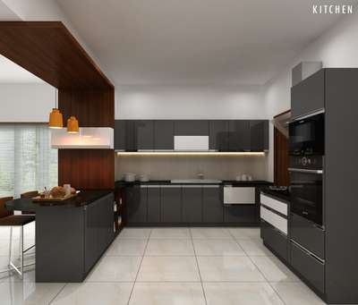Kitchen, Lighting, Storage Designs by 3D & CAD Sinulal  P F, Ernakulam | Kolo