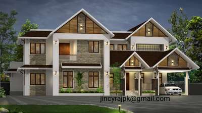 Exterior, Lighting Designs by Civil Engineer jincy Adarsh k, Kannur | Kolo