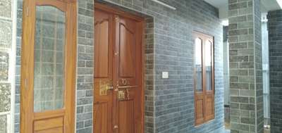 Door, Wall Designs by Contractor Latheef Badusha, Thrissur | Kolo