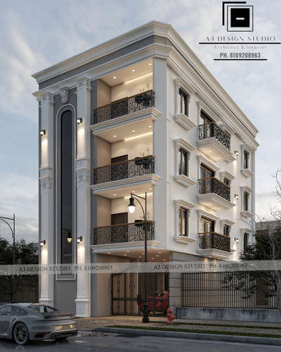 Exterior Designs by Architect A3 DESIGN  STUDIO, Indore | Kolo