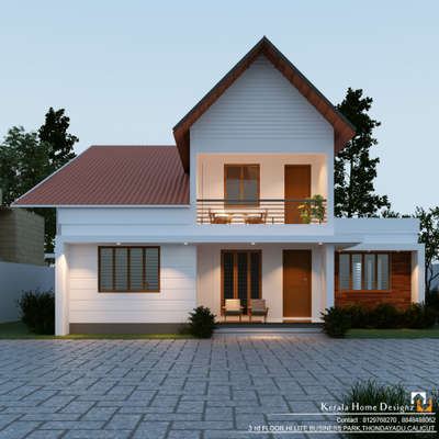 Exterior, Lighting Designs by Contractor à´µàµ€à´Ÿàµ� à´’à´°àµ� à´¸àµ�à´µà´ªàµ�à´¨à´‚ , Kozhikode | Kolo