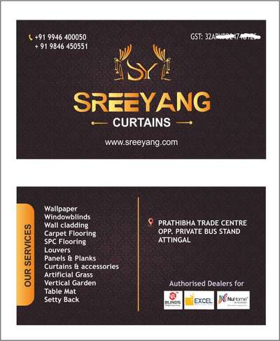  Designs by Service Provider Sreeyang Curtains  9846450551 , Thiruvananthapuram | Kolo