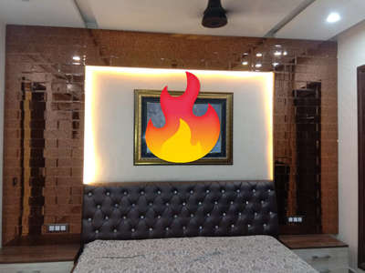 Furniture, Bedroom, Wall, Lighting Designs by Glazier Shankar Prasad, Gurugram | Kolo