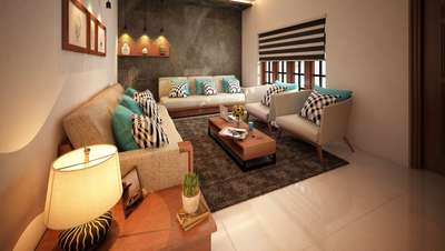 Furniture, Lighting, Living, Table Designs by Interior Designer Bibin Jerard, Ernakulam | Kolo