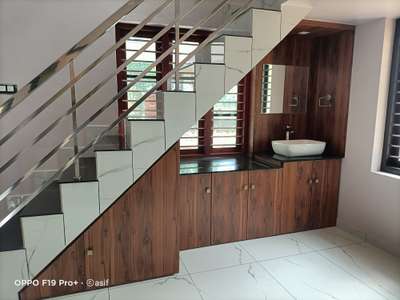Staircase, Dining Designs by Interior Designer fab Tech aluminium fabrication , Malappuram | Kolo