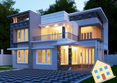 Exterior, Lighting Designs by Civil Engineer Akshay Prakash, Thrissur | Kolo